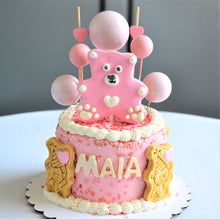 Load image into Gallery viewer, Gourmet 4 Inch Teddy Bear Cake