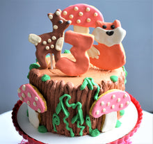 Load image into Gallery viewer, Gourmet 6 inch Enchanted Woodland Forest Cake