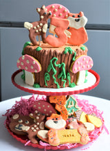 Load image into Gallery viewer, Gourmet 6 inch Enchanted Woodland Forest Cake