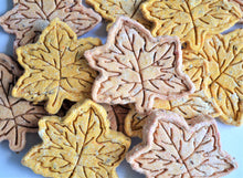 Load image into Gallery viewer, Autumn Leaves Gourmet Biscuits