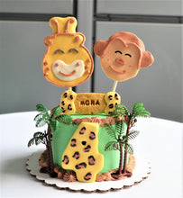 Load image into Gallery viewer, Gourmet 4 Inch Jungle Safari Cake