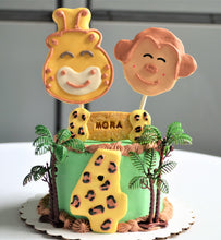 Load image into Gallery viewer, Gourmet 4 Inch Jungle Safari Cake
