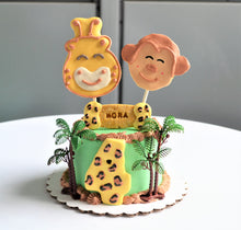 Load image into Gallery viewer, Gourmet 4 Inch Jungle Safari Cake