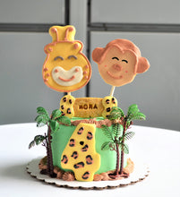 Load image into Gallery viewer, Gourmet 4 Inch Jungle Safari Cake