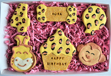 Load image into Gallery viewer, Jungle Safari Gourmet Birthday Cookie Box