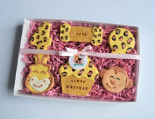 Load image into Gallery viewer, Jungle Safari Gourmet Birthday Cookie Box