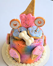 Load image into Gallery viewer, Ice Cream Dreams 4 Inch Gourmet Doggy Cake