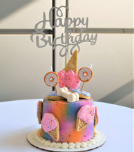 Load image into Gallery viewer, Ice Cream Dreams 4 Inch Gourmet Doggy Cake