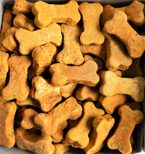 Load image into Gallery viewer, BULK  Discounted Organic Dog Bone Treats (Peanut Butter & Pumpkin Flavor)