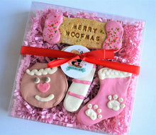 Load image into Gallery viewer, Merry Woofmas Gourmet Cookie Gift Box