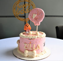 Load image into Gallery viewer, Gourmet Pup Pawty 4 Inch Birthday Cake