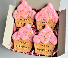 Load image into Gallery viewer, Gourmet Happy Birthday Cupcake Cookies