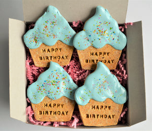 Gourmet Happy Birthday Cupcake Cookies