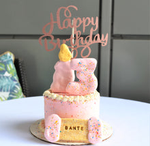 Load image into Gallery viewer, Personalized Gourmet 4Inch Birthday Cake