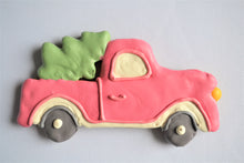 Load image into Gallery viewer, Jumbo Red Truck Christmas Cookie