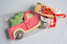 Load image into Gallery viewer, Jumbo Red Truck Christmas Cookie