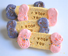 Load image into Gallery viewer, I Woof You Gourmet Gluten-Free Bones