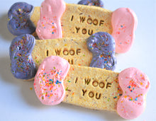 Load image into Gallery viewer, I Woof You Gourmet Gluten-Free Bones