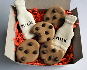 Cookies N' Milk Gourmet Dog Treat Box