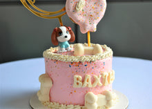 Load image into Gallery viewer, Gourmet Pup Pawty 4 Inch Birthday Cake