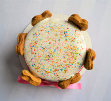 Load image into Gallery viewer, Gourmet 4 Inch Birthday Bone Cake