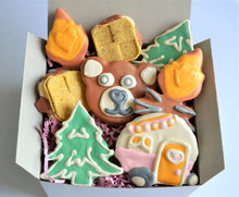 Load image into Gallery viewer, Happy Camper Gourmet Dog Treat Box