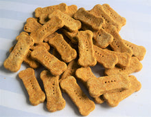 Load image into Gallery viewer, BULK  Discounted Organic Dog Bone Treats (Peanut Butter & Pumpkin Flavor)