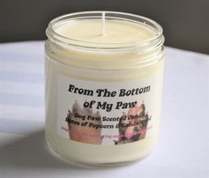 From the Bottom of my Paw 16oz Natural Soy Candle