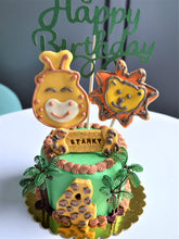 Load image into Gallery viewer, Gourmet 4 Inch Jungle Safari Cake