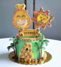 Load image into Gallery viewer, Gourmet 4 Inch Jungle Safari Cake