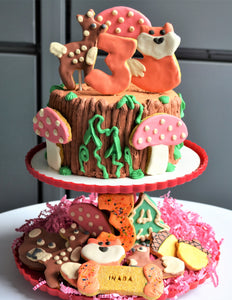 Gourmet 6 inch Enchanted Woodland Forest Cake