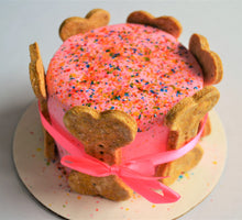 Load image into Gallery viewer, Gourmet 4 Inch Birthday Bone Cake