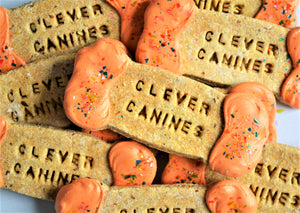 Personalized Gourmet Frosted Bones (One Dozen Dog Treat Favors)