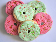 Load image into Gallery viewer, Mini Gourmet Christmas Donuts