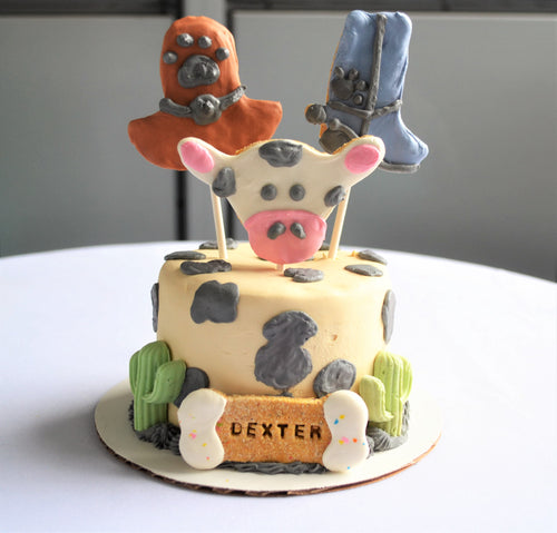 Gourmet 4 Inch Cowboy/Cowgirl Cake