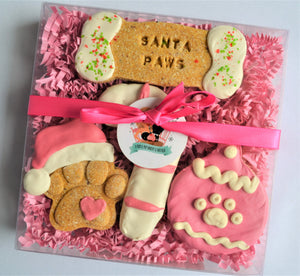 Santa Paws Gourmet Cookie Box