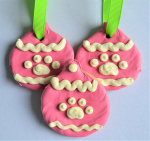 Personalized Hanging Ornament Cookies