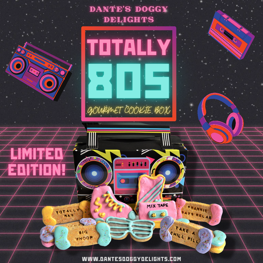 LIMITED EDITION Totally 80s Gourmet Cookie Box – Dante's