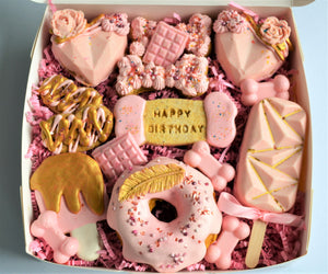 Luxury Doggy Birthday Dessert Box
