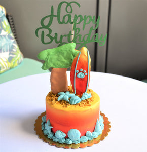Surf's Up Gourmet 4Inch Doggy Cake