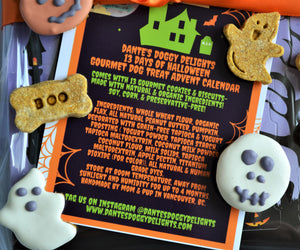13 Days of Halloween Gourmet Dog Treat Advent Calendar *LIMITED QUANTITIES AVAILABLE*