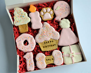 Gourmet Birthday Pawty Cookie Box