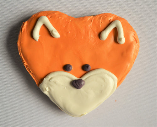 Animal Friends Collection, Gluten-Free, Fox Heart, 8/case (Wholesale)