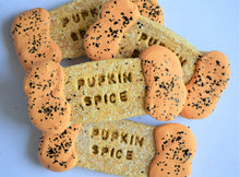 Load image into Gallery viewer, Fall Favorites Collection, Gluten-Free, Pup-kin Spice Bones, 12/case (Wholesale)