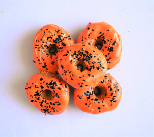 Mini Halloween Doggy Donuts