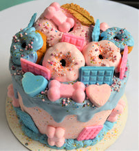 Load image into Gallery viewer, Donut Shoppe Luxury 6Inch Doggy Cake