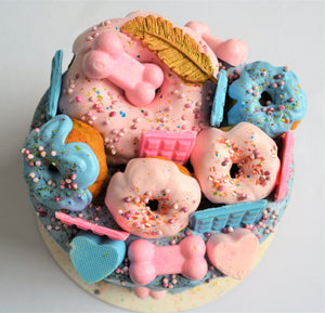Donut Shoppe Luxury 6Inch Doggy Cake