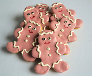 Gingerbread Men Gourmet Cookie Box