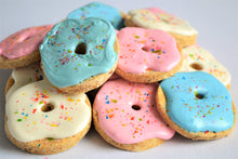 Load image into Gallery viewer, Mini Gourmet Doggy Donuts (half dozen)