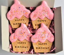 Load image into Gallery viewer, Gourmet Happy Birthday Cupcake Cookies